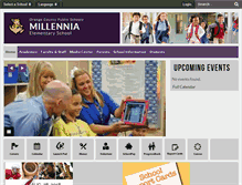 Tablet Screenshot of millenniaes.ocps.net