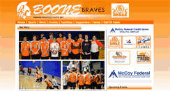 Desktop Screenshot of booneathletics.ocps.net