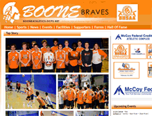 Tablet Screenshot of booneathletics.ocps.net