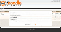 Desktop Screenshot of moodleacademy.ocps.net