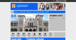 Desktop Screenshot of cherokee.ocps.net